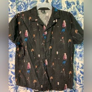 UNIQUE VINTAGE X CAKEWORTHY HARRY POTTER BUTTON UP